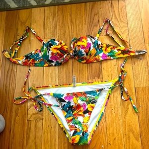 Victoria’s secret floral bathing suit